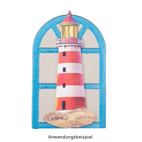 Stanzbogen, Maritim, DIN A4, 800g/m², 5 Designs, 5 Bogen