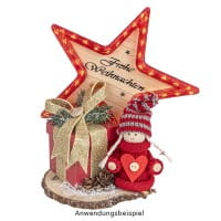 Winter-Püppchen, Ina & Elias, 10cm hoch, 3 Stück