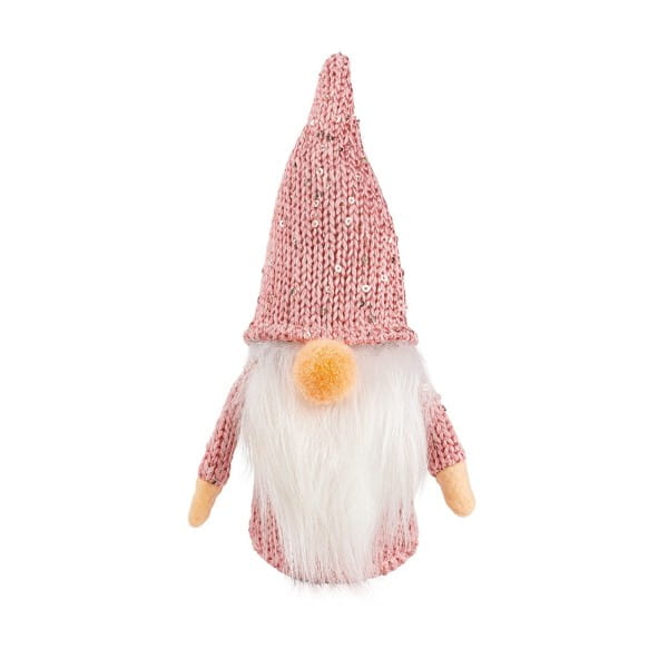 DIY-Wichtel, Smilla, 20cm hoch, 8-teilig, rosa mit Pailletten