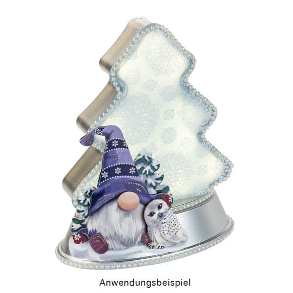 3-D Motive, Fröhliche Winter-Wichtel, 6,5-11cm, 10 Motive