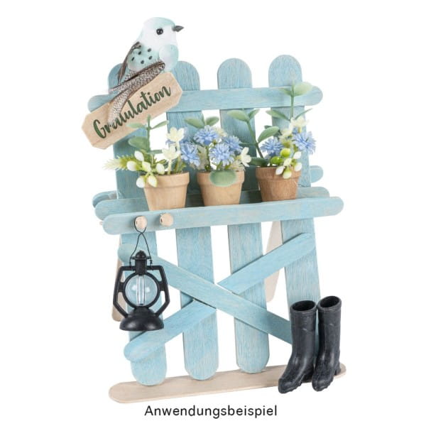 Deko-Blütenzweige, Schleierkraut, 5cm lang, 40g, blau