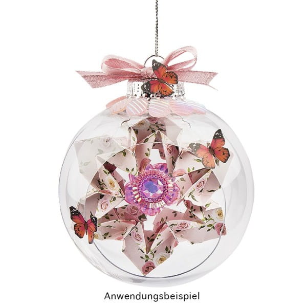 Kugeln mit Loch-Ausschnitt, Ø 10cm, 2 Stück