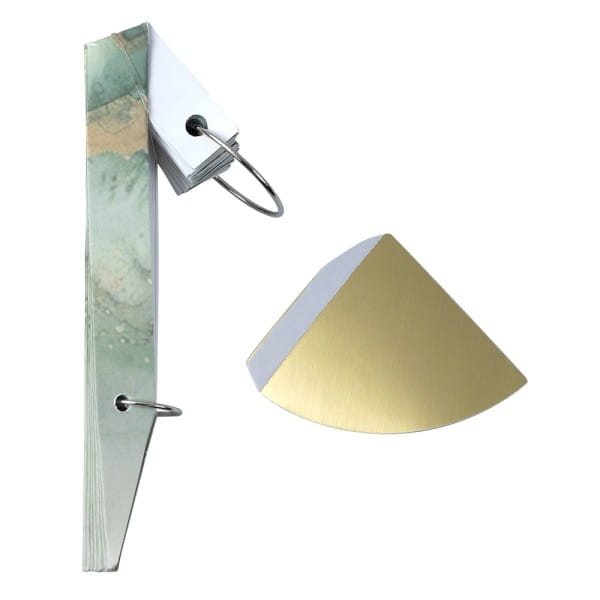Magnet-Falt-Tannen, Design 5, Ø8,5cm, 12,5cm hoch, 180g/m², inkl. Tannenspitzen, 3 Stück