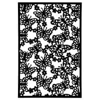 Stanzschablone, Kartenaufleger Schmetterlinge, 13,7cm x 9,3cm