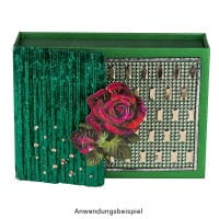 Decoupage-Metallicfolie, DIN A4, 10 Designs, 100 Bogen