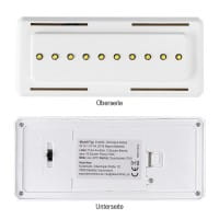 LED-Steck-Podest Rechteck, 15cm x 6,5cm x 4cm, inkl. Timer