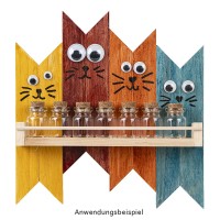 Premium-Holz-Lasur, für den Innen- und Außenbereich, 90ml, ocker