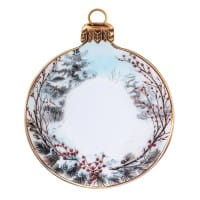 Motiv-Windradfolien, Weihnachtskugeln 1, 19cm x 23cm, 500µ, 2 Designs, 8 Stück