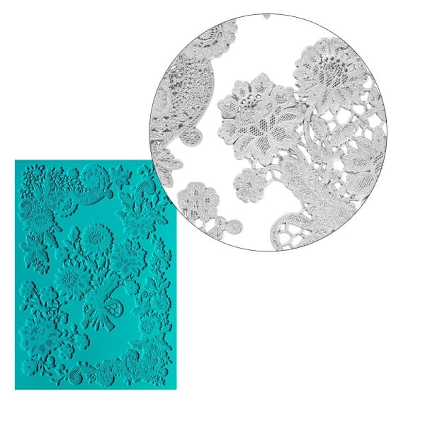 Silikon-Dekormatte, Design 41, 21cm x 15cm x 0,2cm