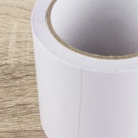 Doppelseitige Klebefolie auf Rolle, 10cm breit, 15m lang