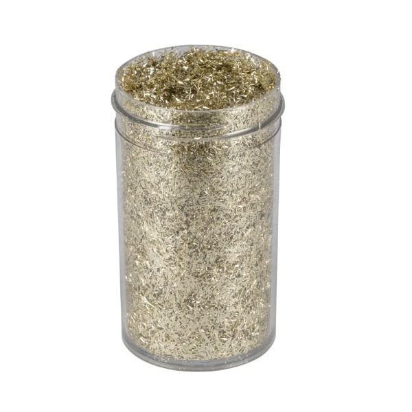 Metallic-Flakes, 2 Dosen mit je 3g, gold