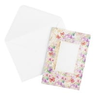 Motiv-Grußkarten, Blütentraum 3, 11,5cm x 16,5cm, 5 Designs, inkl. Umschläge, 10 Stück