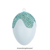 Diamond-Painting-Steine, Strass, irisierend, Sortierung 2, versch. Farben, je 8g, 10 Dosen