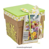 Stanzschablonen, Blumenwelt, 10 Stück
