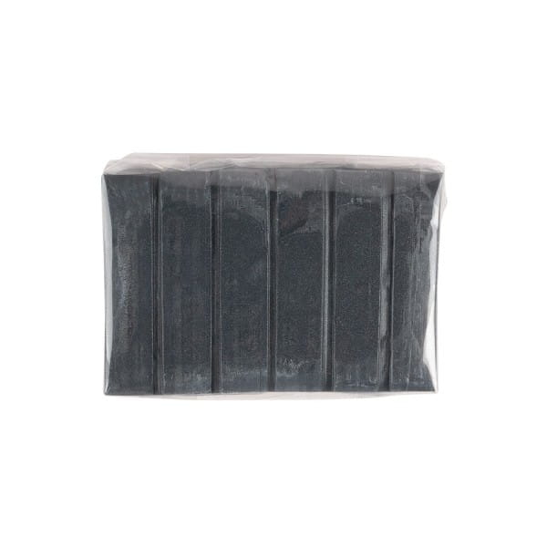 Faszina Soft, Design-Modelliermasse, schwarz mit Glitzer, 55g, leicht formbar, ofenhärtend