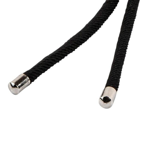 Armbänder mit Schiebeverschlüssen, 12cm lang, Ø 3mm, 2x silbergrau, 2x schwarz