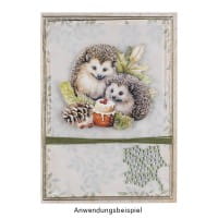 3-D Motive, Niedliche Igel, 7,5-8,5cm, 10 Motive