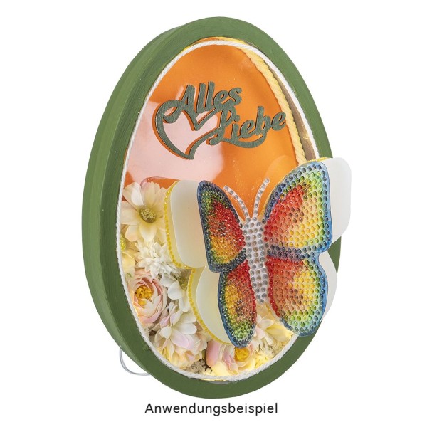 Geschenkboxen in Eiform, 2 versch. Größen, mit Deckel, weiß, 2 Stück