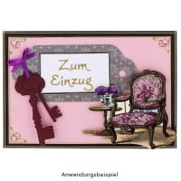 Jumbo-Stanzer, Schlüssel, 6,5cm x 4,9cm