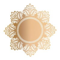 XL-Laser-Ornamente, Zierdeckchen 6, verschiedene Farben, Ø 20cm, 10 Stück