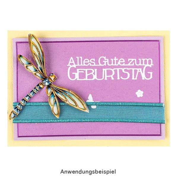3-D Motive, Schmuck-Libellen, 7,5-10cm, 10 Motive