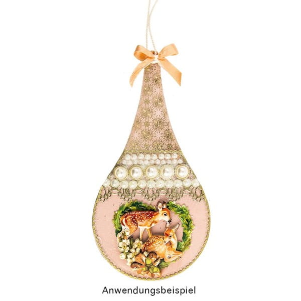 3-D Motive, Wald-Idylle, 6-9cm, 10 Motive