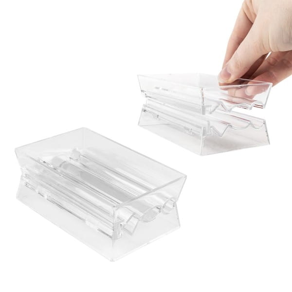 Perlen-Former, 2-teilig, transparent, für 3 unterschiedl. Perlen-Formen, inkl. Zubehör