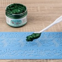 Relief-Paste, flexibel, metallic grün, 150ml