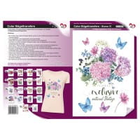 Color Bügeltransfers, DIN A4, Blumen 10