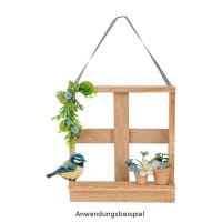 Deko-Blütenzweige, Schleierkraut, 5cm lang, 40g, blau