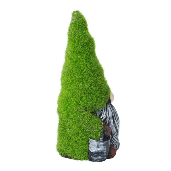 Deko-Wichtel mit Schaufel und Eimer, 18,5cm hoch, 9cm x 8,3cm, zum Aufstellen