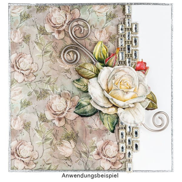 Motiv-Transparentpapiere Deluxe, Kondolenz, DIN A4, versch. Designs, 10 Bogen