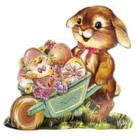 3-D Motive, Ostern, Gold-Gravur, 5,5-8cm, 10 Motive
