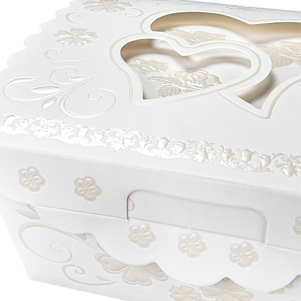 Zier-Faltboxen, Design 2, 13cm x 13cm x 5,5cm, 10 Stück