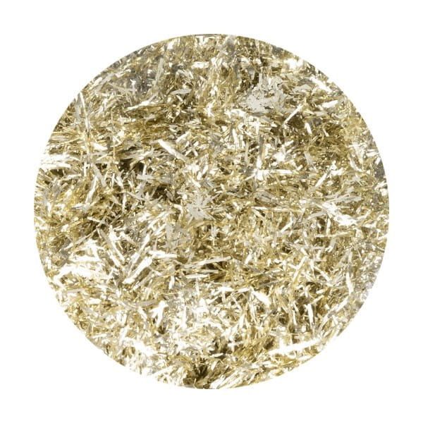Metallic-Flakes, 2 Dosen mit je 3g, gold