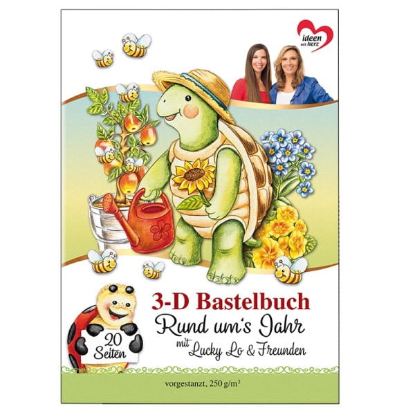 3-D Bastelbuch: Rund um's Jahr 3-D Motive auf 20 Stanzbogen, DIN A4