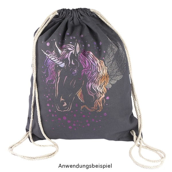 Laser-Kunststoff-Schablone, DIN A4, Einhorn