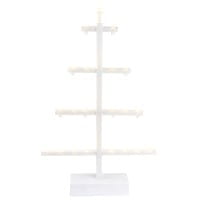 LED-Dekoleuchter, Tanne, 40cm hoch, 21 LED-Lichter in Warmweiß, Timer