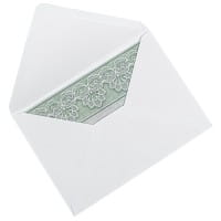 Motiv-Grußkarten, Spitze, B6, 230 g/m², verschiedene Designs, inkl. Umschläge, 10 Stück