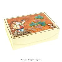 Kristallkunst, Schmuckstein Ahornblatt, 10cm x 30cm, selbstklebend, verschiedene Farben, 5 Bogen