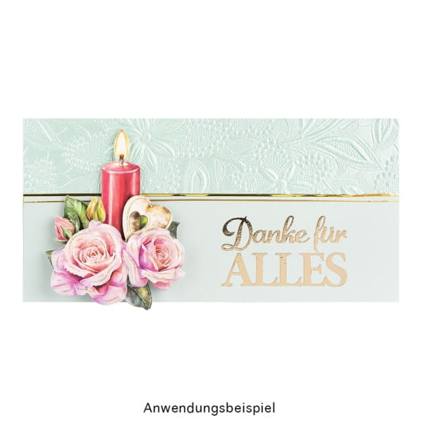 Premium-Transfers, Wünsche rund ums Jahr, 10cm x 30cm, Goldfolie, 10 Bogen