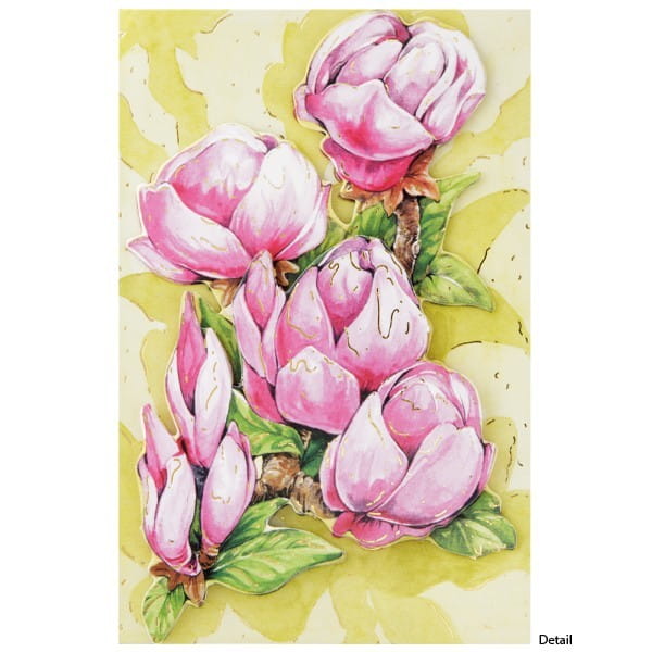 3-D Motive, Frühlingsgemälde, 9,5x14,5cm, 10 Motive