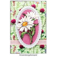 Motiv-Transparentpapiere Deluxe, Frühlingsblumen, DIN A4, versch. Designs, geprägt, 10 Bogen
