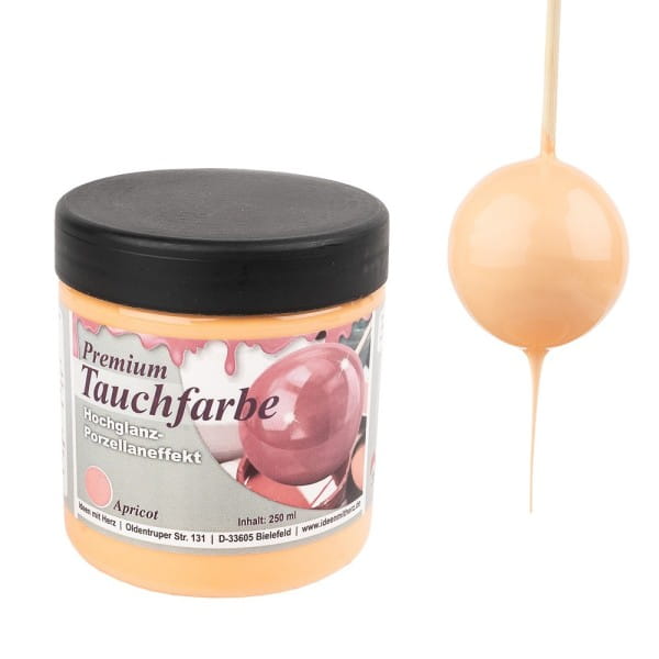 Premium-Tauchfarbe, Apricot, 250ml