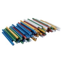 Universal Heißklebepatronen, Glitzer, Ø 0,7cm, 10cm lang, 100 Stück