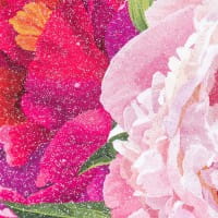 Color Bügeltransfer, Glitzer, DIN A4, Blumen 5
