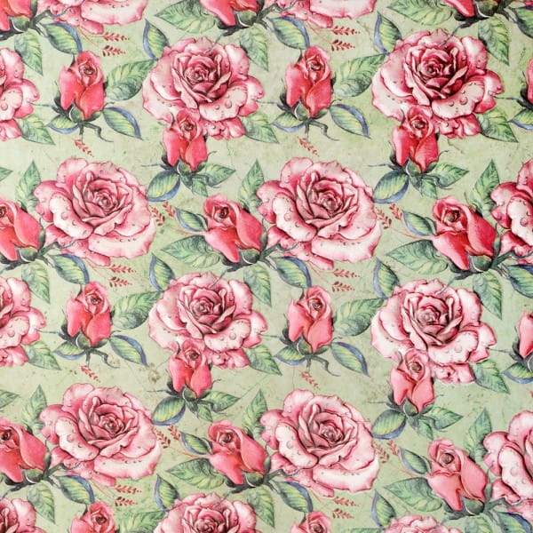 Motiv-Transparentpapiere Deluxe, Rosen, DIN A4, versch. Designs, 10 Bogen