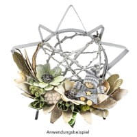 Wald-Deko, Äste, 10-20cm, 30g, silber