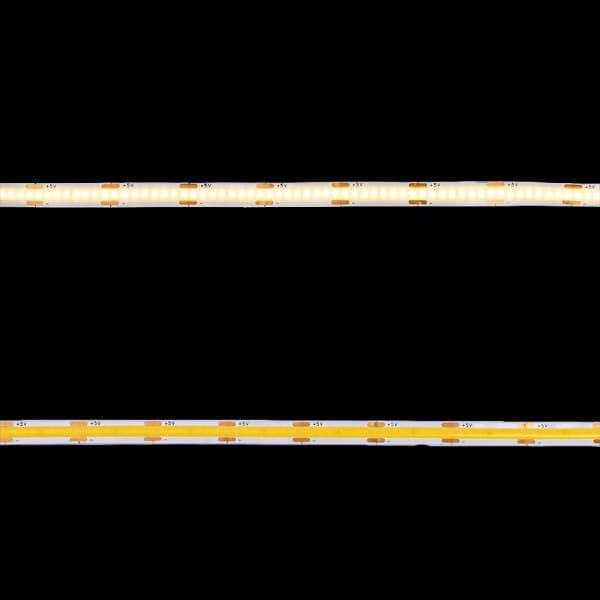 LED-Lichterband, selbstklebend, warmweiß, mit Timer, 128er, 1,40m lang