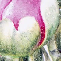 Color Bügeltransfer, Glitzer, DIN A4, Pfingstrose 5